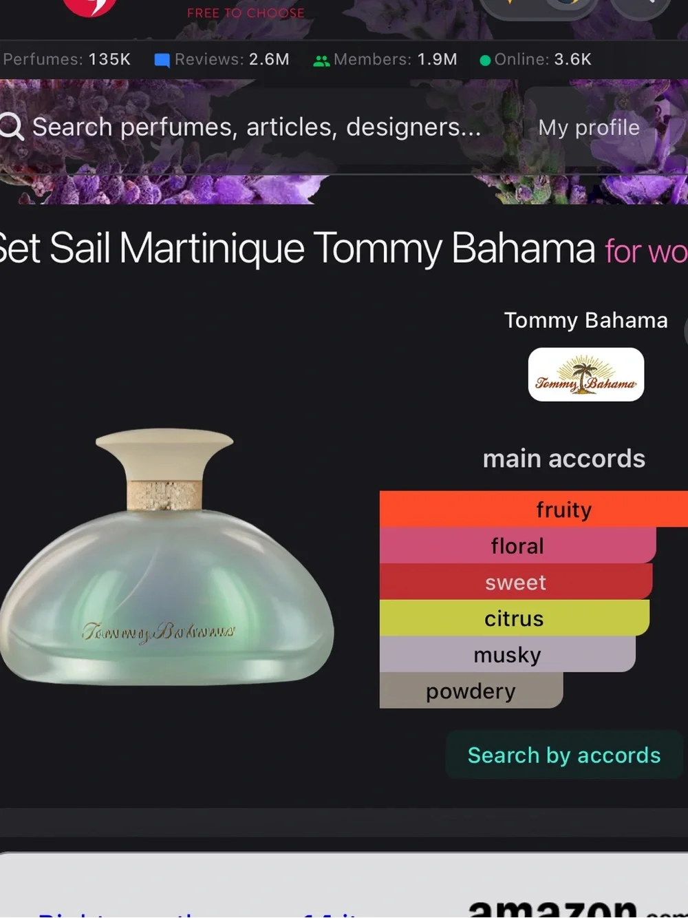 Tommy Bahama set sail Martinique 3.4 oz